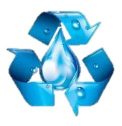 recycle water drop